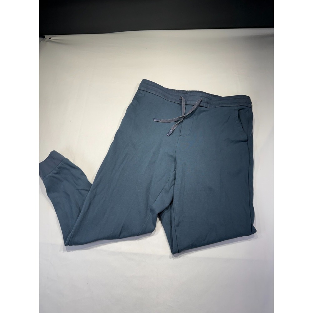 Bonobos Performance Jogger Sweatpants (Men's Large Reg) Teal Blue Comfy Athletic